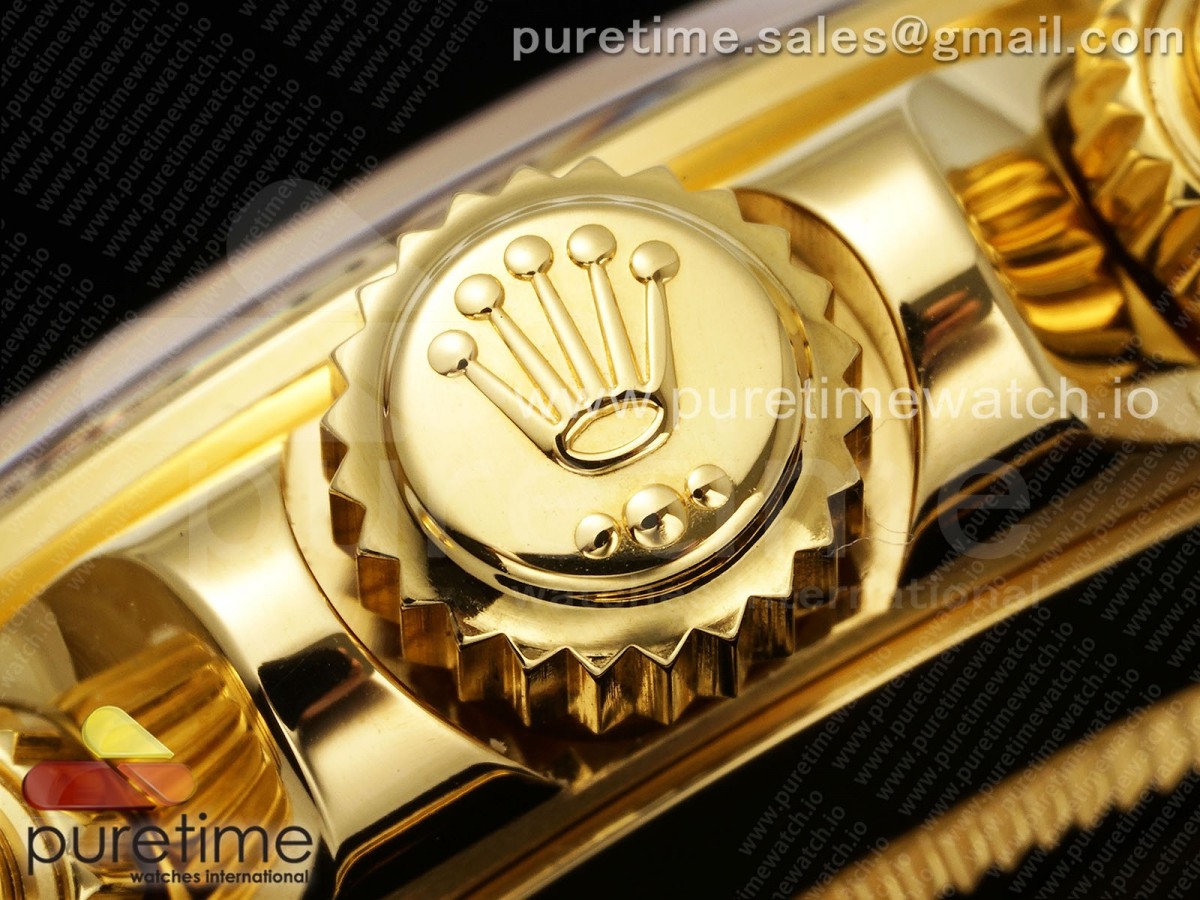 Daytona 116508 APSF 1:1 Best Edition Green Dial on YG Bracelet SH4130 - Image 8