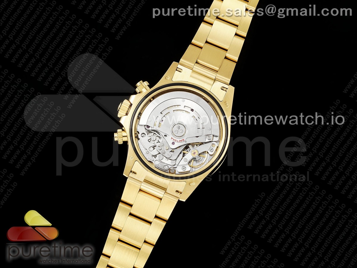 Daytona 116508 APSF 1:1 Best Edition Green Dial on YG Bracelet SH4130 - Image 5