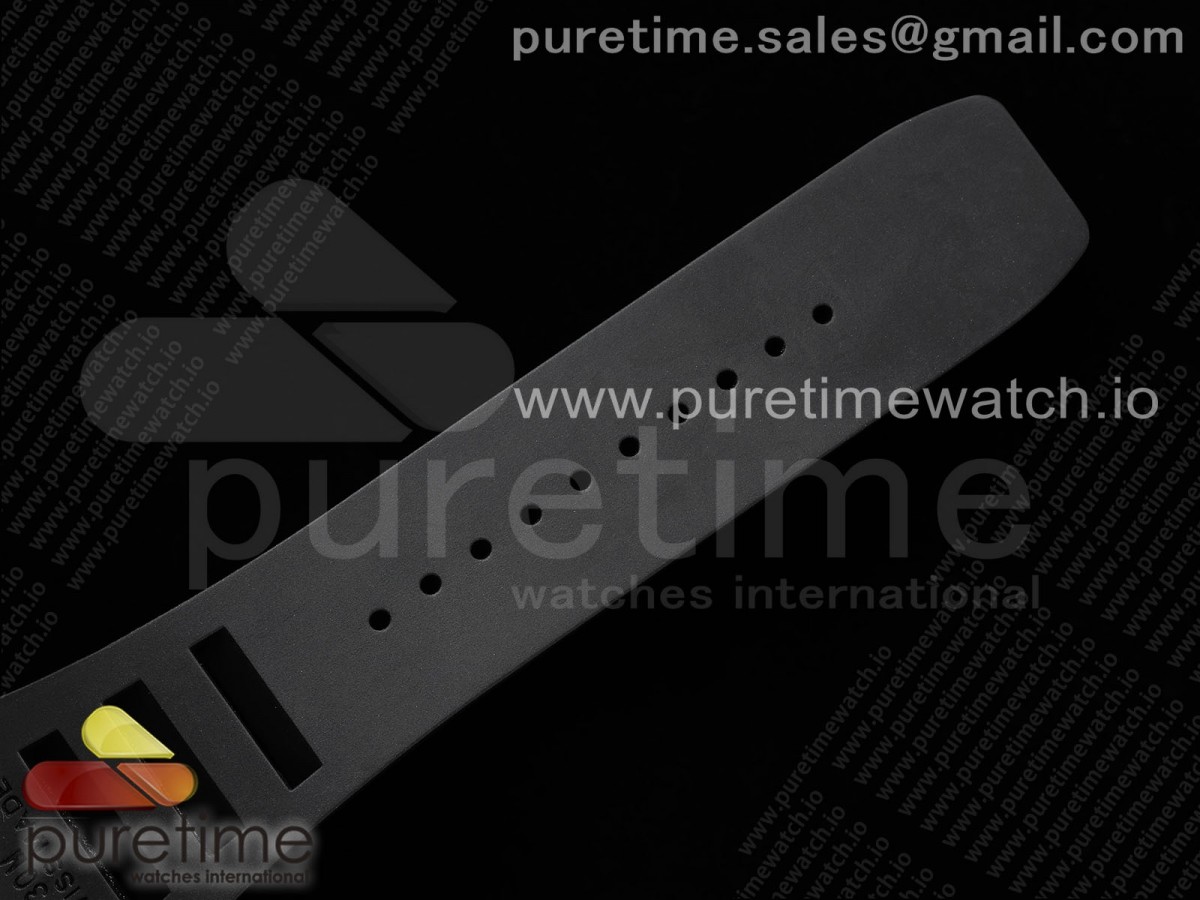 RM035-02 Red Carbon ZF 1:1 Best Edition Skeleton Dial on Black Rubber Strap NH05A V3+ - Image 19