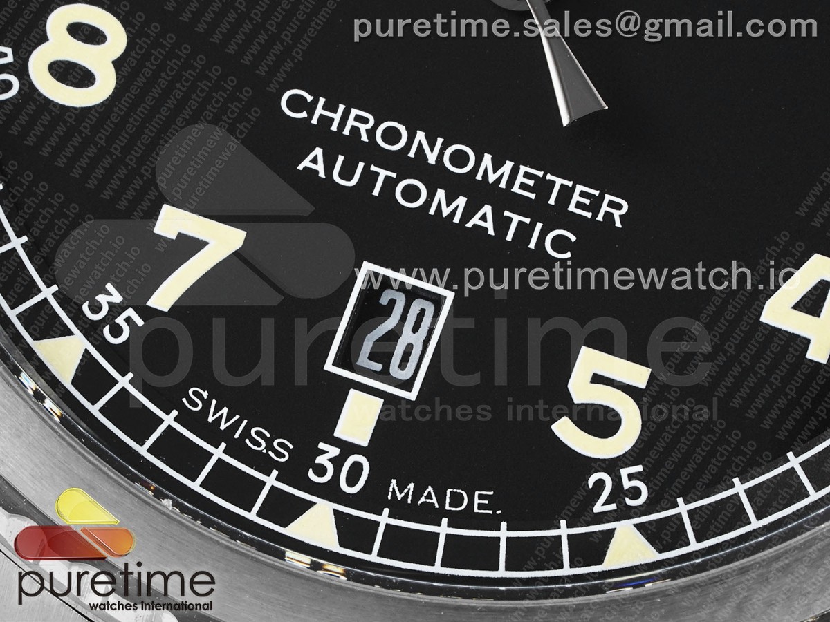 Navitimer 8 Automatic 41mm SS TF 1:1 Best Edition Black Dial on SS Bracelet A2824 - Image 13
