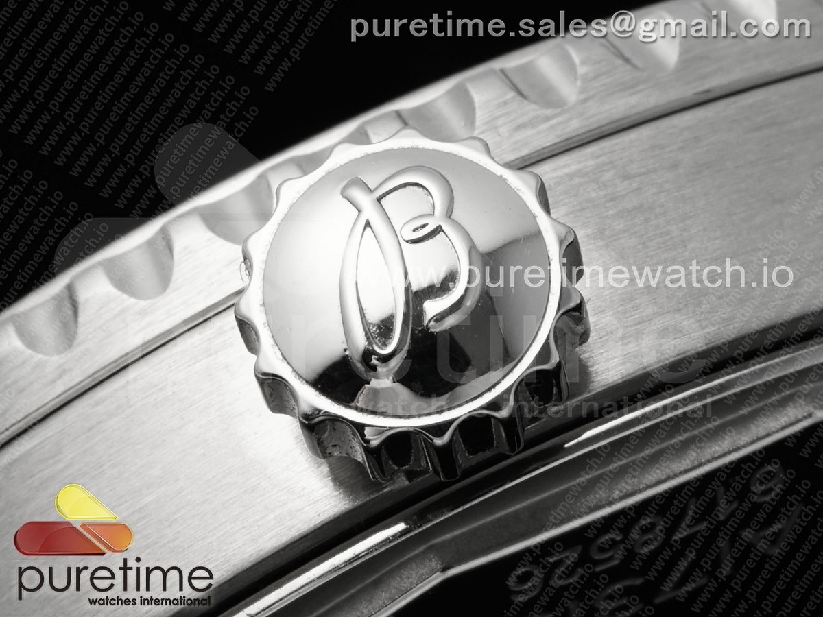 Navitimer 8 Automatic 41mm SS TF 1:1 Best Edition Black Dial on SS Bracelet A2824 - Image 7