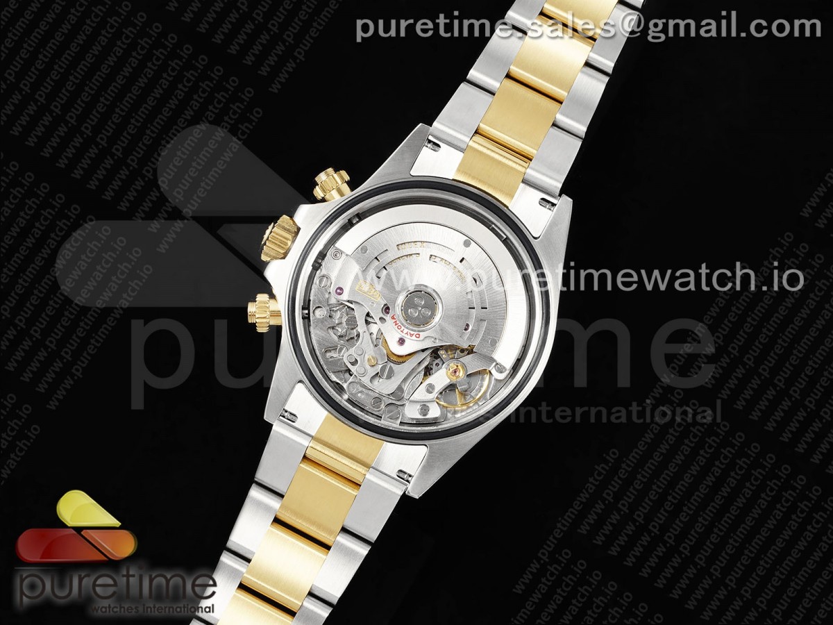 Daytona 116503 QF Cadran blanc sur Bracelet SS/YG SH4130 V3 (poids de la compote) – Image 14