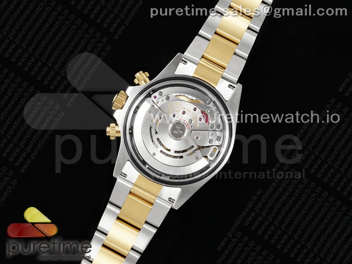 Daytona 116503 QF Cadran blanc sur Bracelet SS/YG SH4130 V3 (poids de la compote) – Image 15