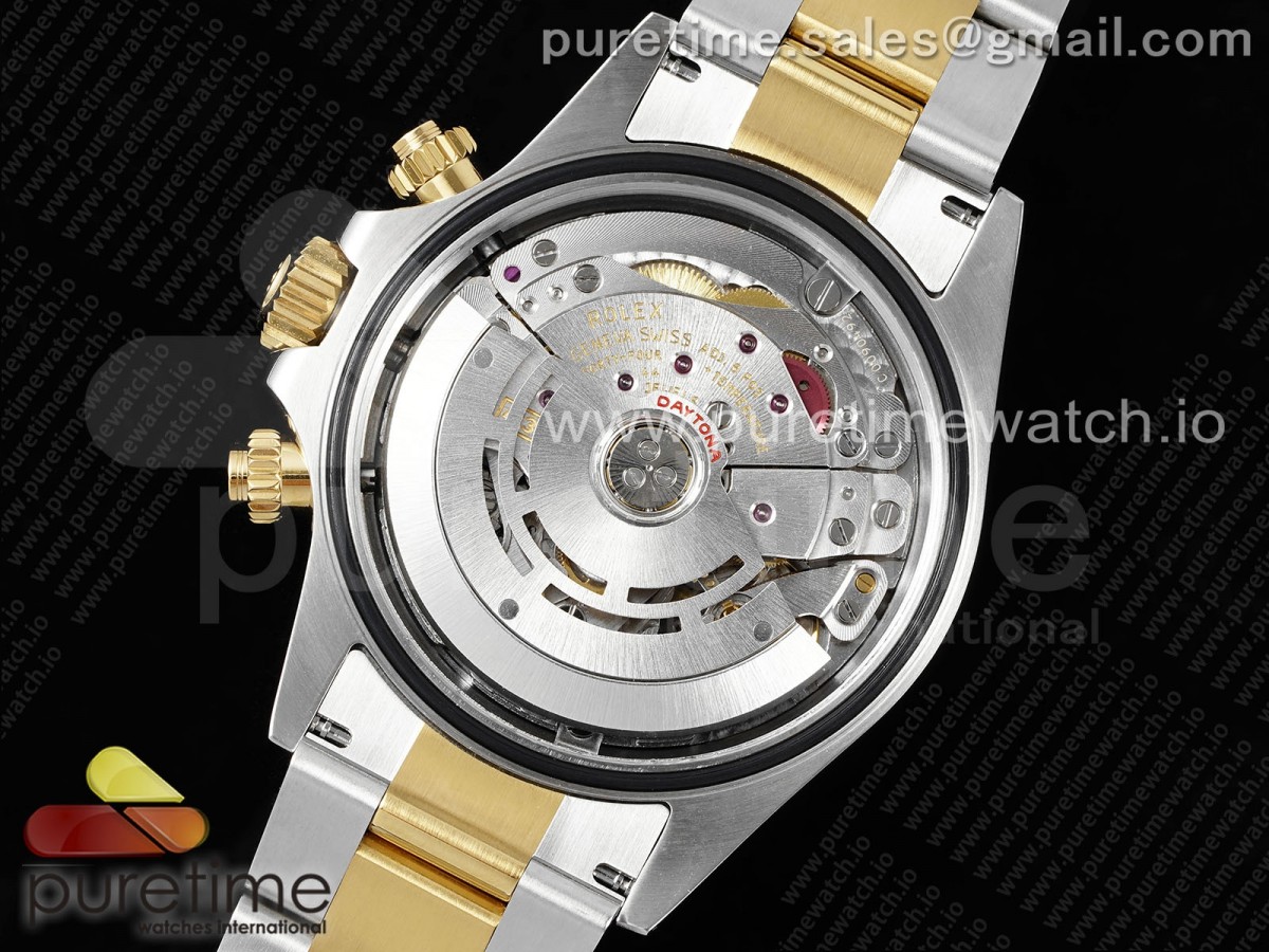 Daytona 116503 QF Cadran blanc sur Bracelet SS/YG SH4130 V3 (poids de la compote) – Image 17