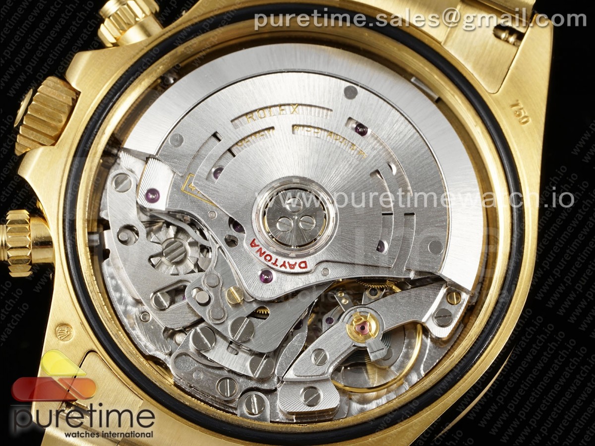 Daytona 116508 QF 1:1 Best Edition YG Diamonds Dial on YG Bracelet SH4130 V3 (Gain Weight) - Image 28