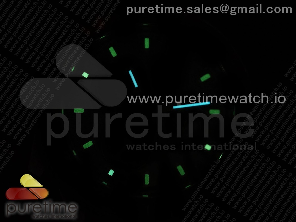 Daytona PVD Noob Best Edition Black Dial Purple Diamonds Bezel on PVD Bracelet SA4130 - Image 29