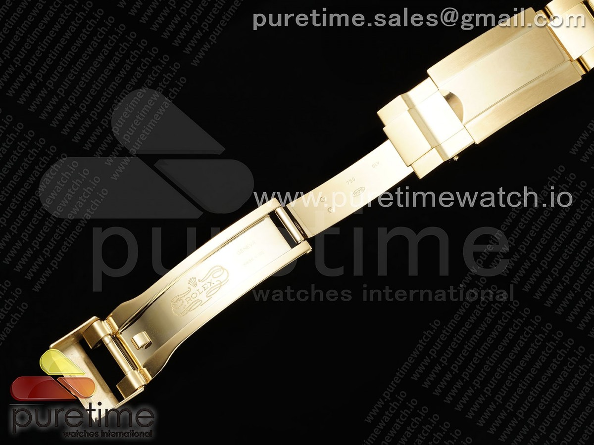 Daytona 116508 YG OMF Best Edition Blue Dial on YG Bracelet A7750 (Slim Movement) - Image 23
