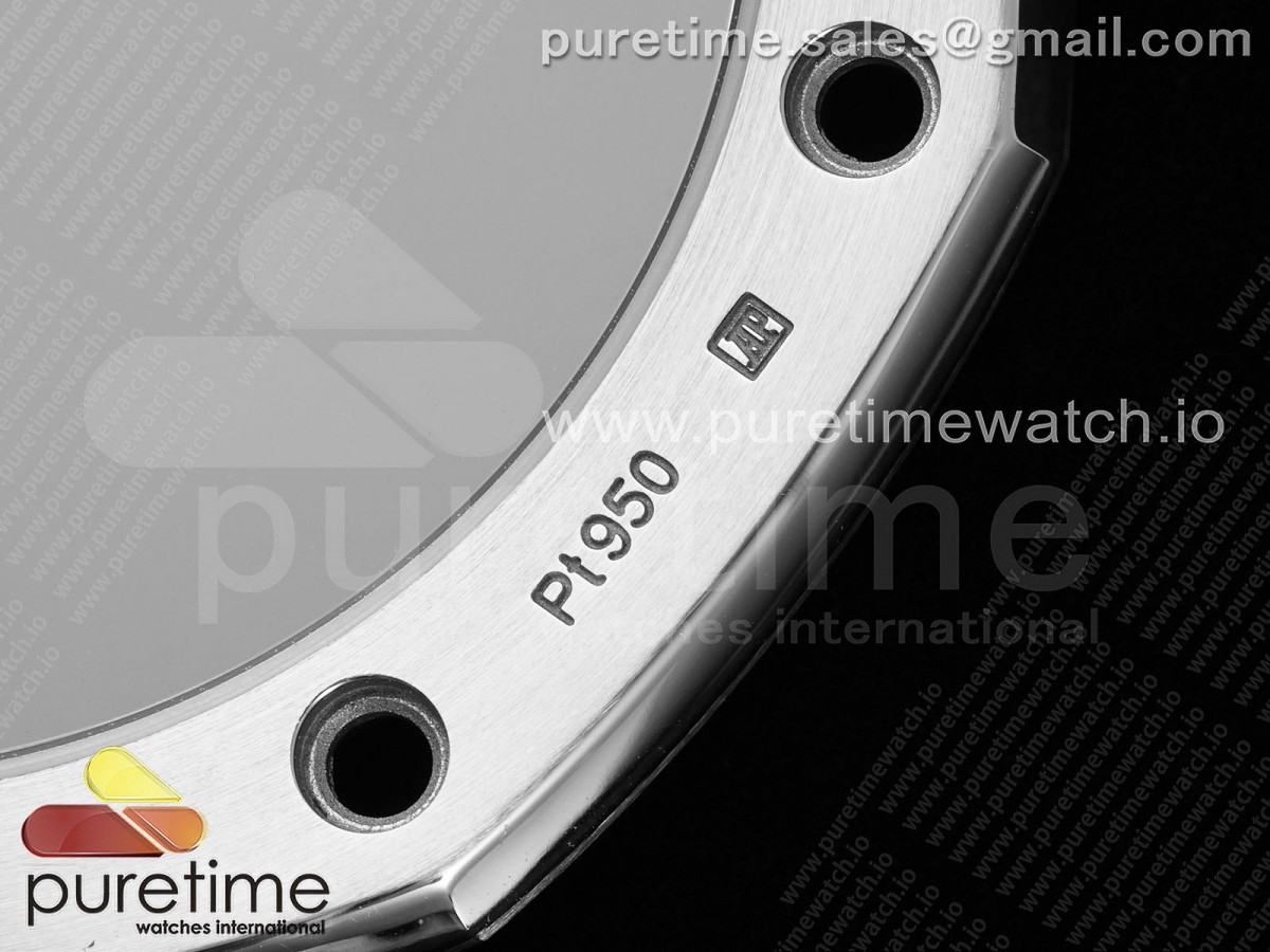 Royal Oak 41mm 15500 Frosted SS APSF 1:1 Best Edition Black Textured Dial on SS Bracelet SA4302 Super Clone - Image 34