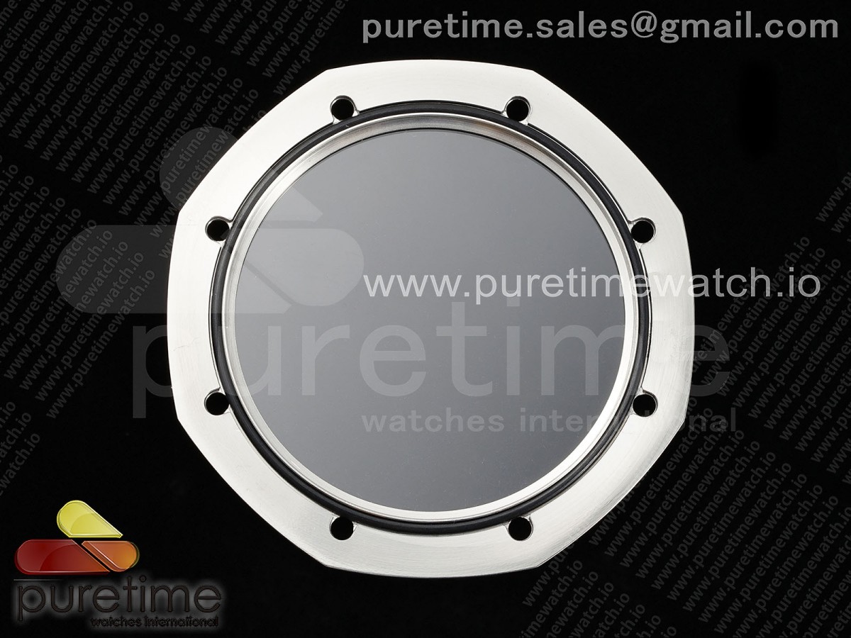 Royal Oak 41mm 15500 Frosted SS APSF 1:1 Best Edition Black Textured Dial on SS Bracelet SA4302 Super Clone - Image 30