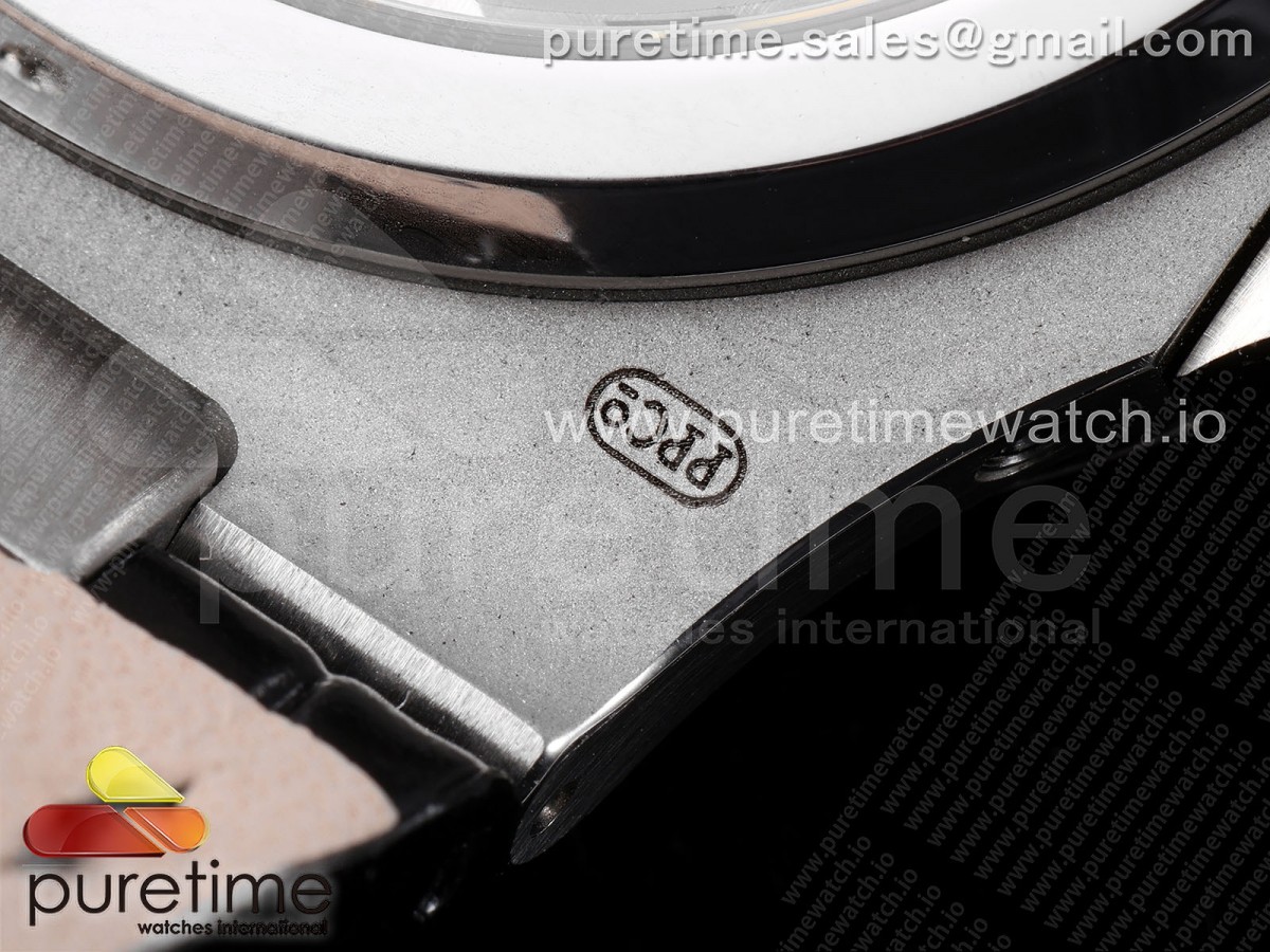 Nautilus 5712 SS PPF 1:1 Best Edition Blue Dial on Black Leather Strap A240 Super Clone V2 - Image 30