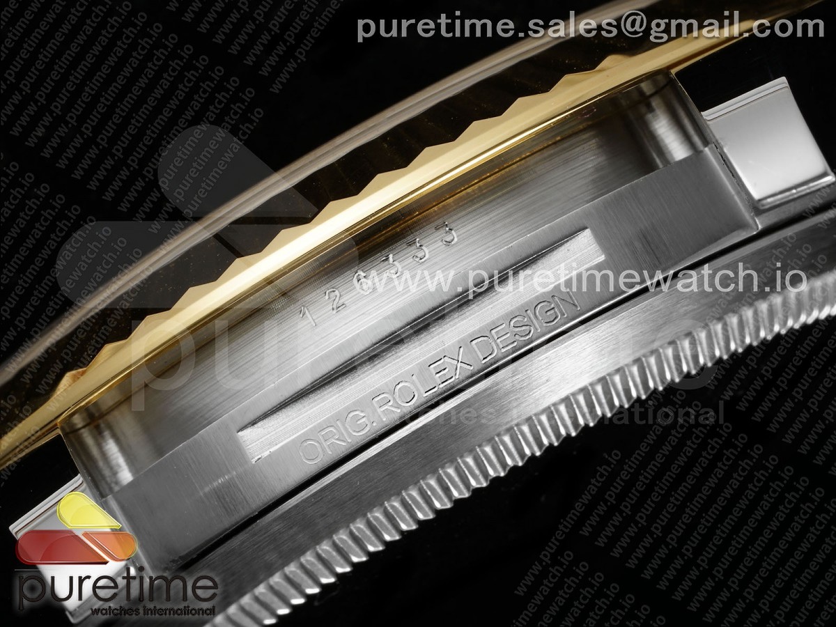 DateJust 41 126333 Clean 1:1 Best Edition 904L Steel Black Stick Dial on SS/YG Jubilee Bracelet VR3235 - Image 4