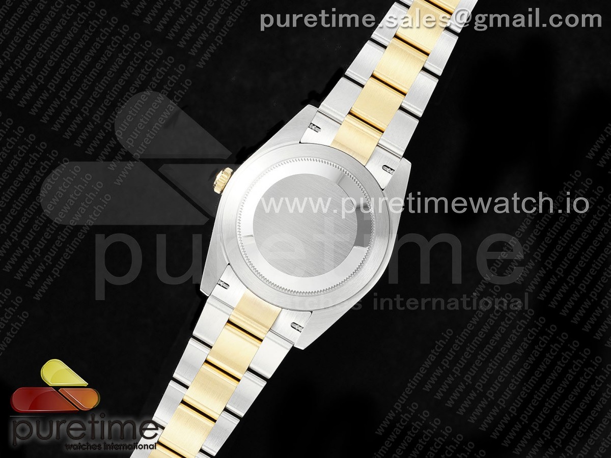 DateJust 41 126333 Clean 1:1 Best Edition 904L Steel Gray Dial Green Roman Marker on SS/YG Oyster Bracelet VR3235 - Image 32
