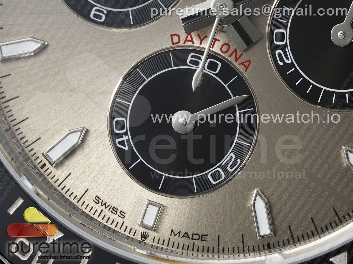 2023 Daytona 126519 AR+F 1:1 Best Edition 904L SS Case Gray Dial on Oysterflex Strap SA4131 - Image 18
