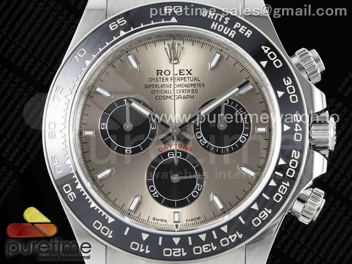 2023 Daytona 126519 AR+F 1:1 Best Edition 904L SS Case Gray Dial on Oysterflex Strap SA4131 - Image 13