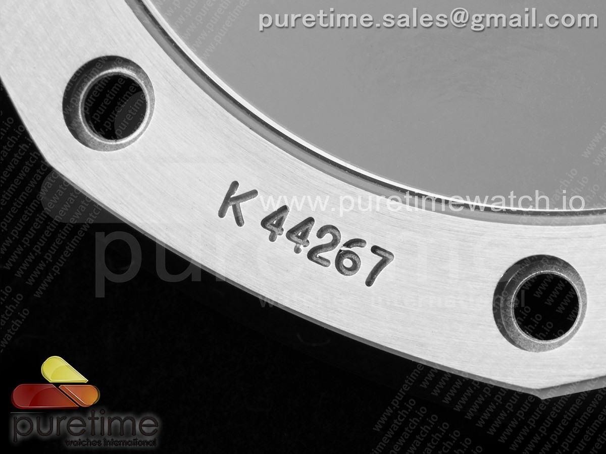 Royal Oak 41mm 15500 Frosted SS APSF 1:1 Best Edition Black Textured Dial on SS Bracelet SA4302 Super Clone V2 - Image 31
