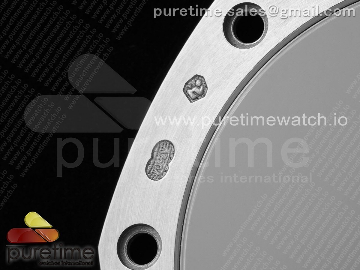Royal Oak 41mm 15500 Frosted SS APSF 1:1 Best Edition Black Textured Dial on SS Bracelet SA4302 Super Clone V2 - Image 30