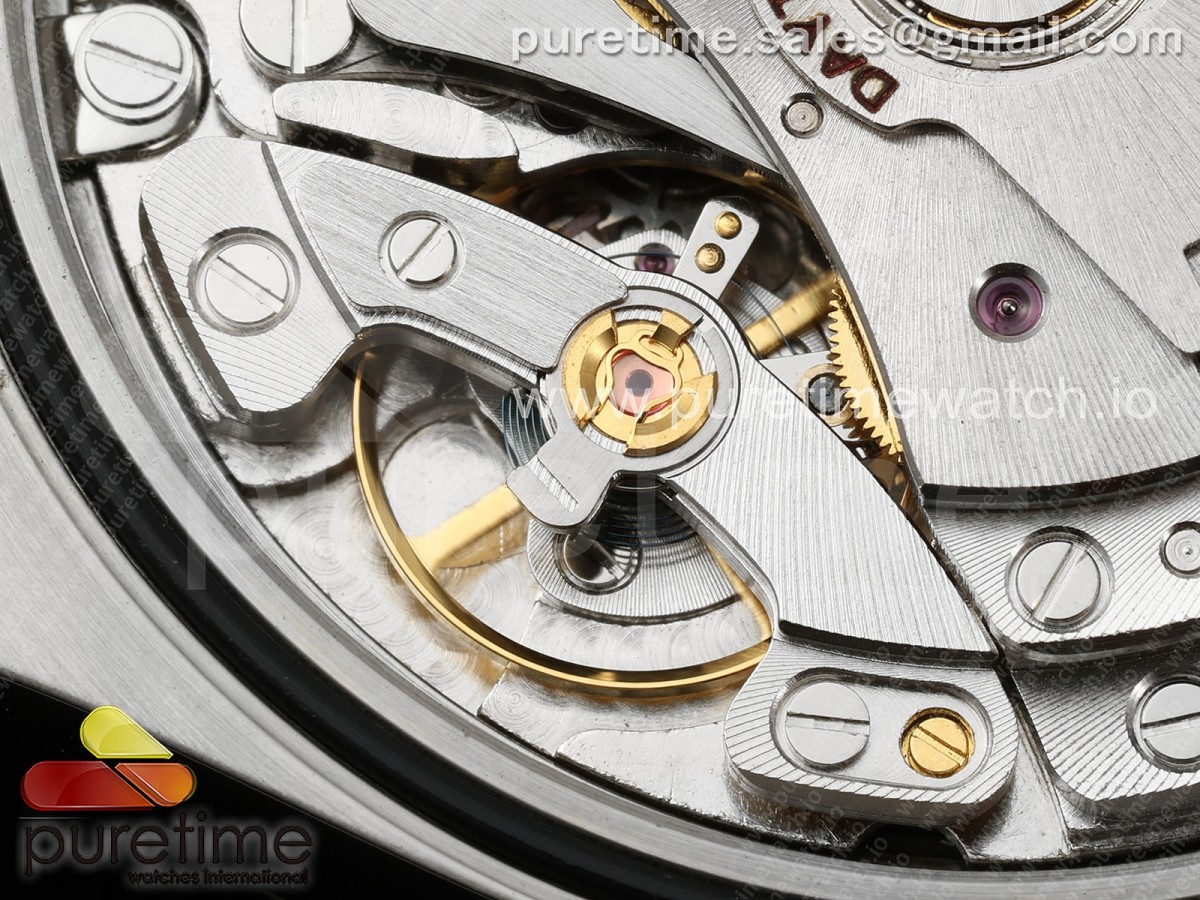 Daytona 116506 Brown Ceramic KING 1:1 Best Edition Ice Blue Crystal Dial on SS Bracelet SH4130 - Image 10