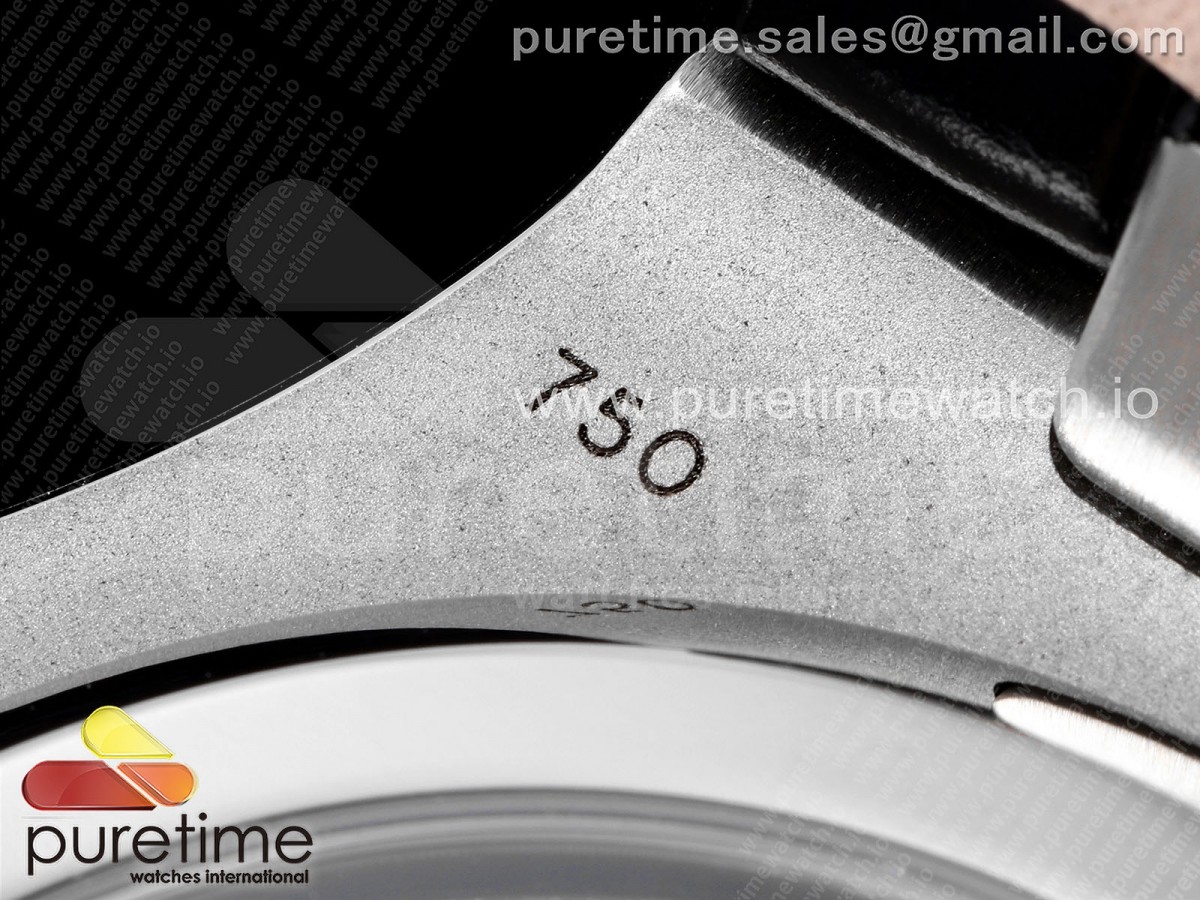 Nautilus 5712 SS PPF 1:1 Best Edition Blue Dial on Black Leather Strap A240 Super Clone V2 - Image 29