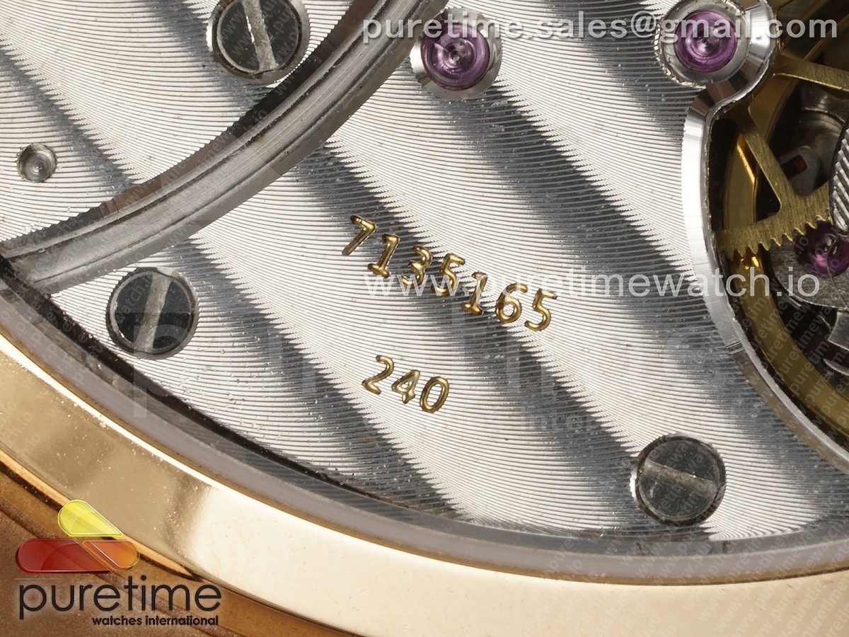 Nautilus 5712 RG YSF 1:1 Best Edition Gray Dial on Brown Leather Strap A240 - Image 33