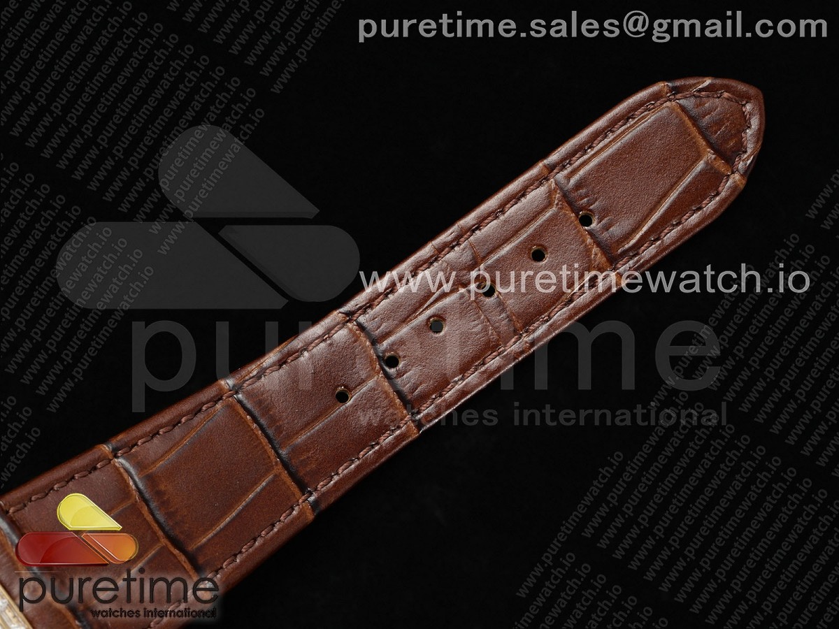 Nautilus 5712 RG YSF 1:1 Best Edition Gray Dial on Brown Leather Strap A240 - Image 29