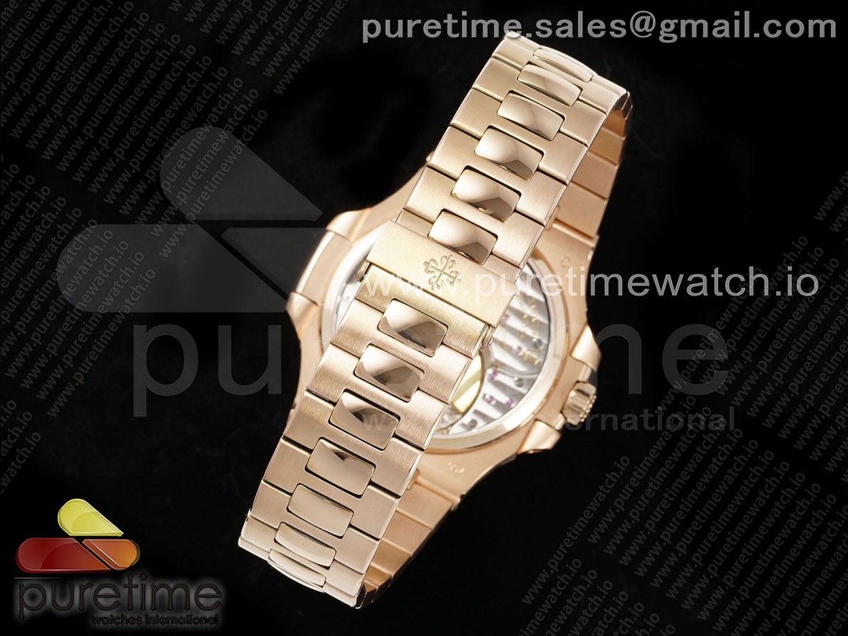 Nautilus 5712 RG YSF 1:1 Best Edition Brown Dial on RG Bracelet A240 - Image 11