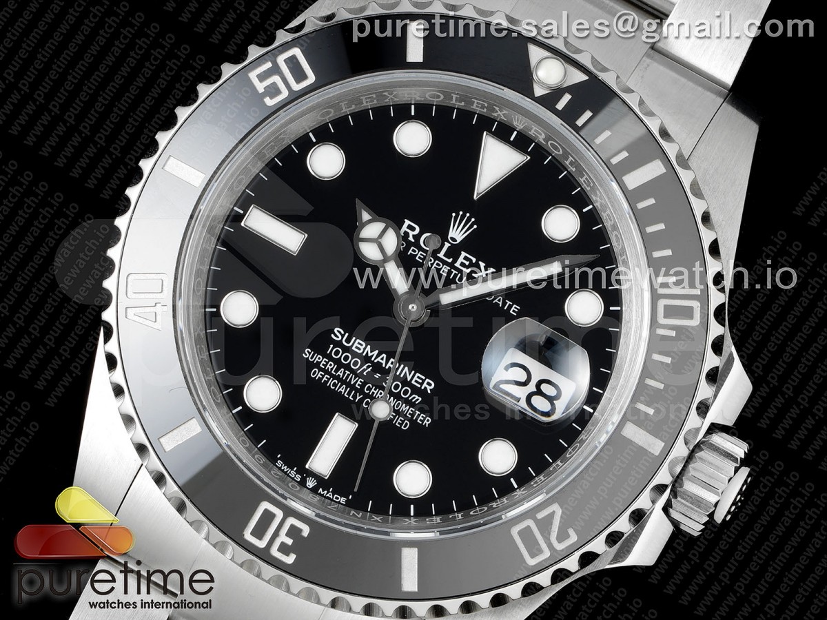 Submariner 41mm 126610 LN Acier noir en céramique 904L NTF VR3235 – Image 17