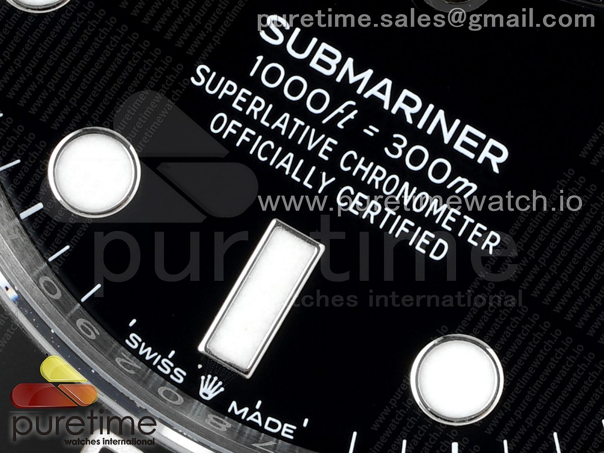 Submariner 41mm 126610 LN Acier noir en céramique 904L NTF VR3235 – Image 12