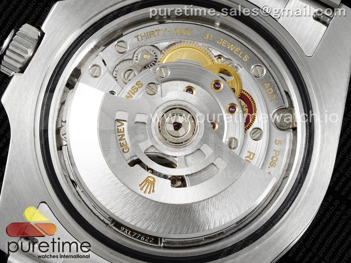 Submariner 41mm 126610 LN Ceramica nera 904L acciaio Joker VR3235 - immagine 12