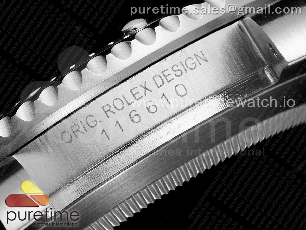 Submariner 40mm 116610 LV Green Ceramic 904L Steel AR+F VR3135 - Image 31