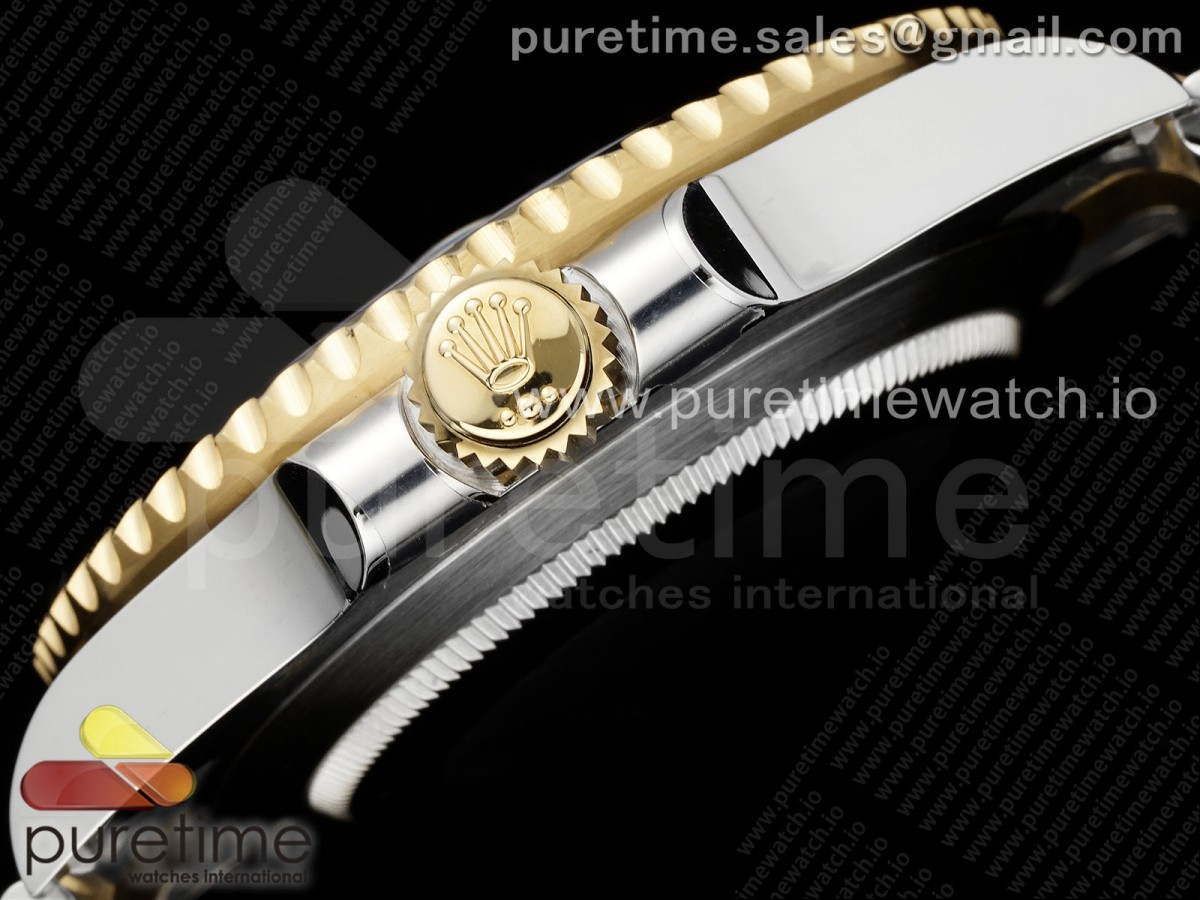 Submariner 116613 LB Azul de cerámica AR+F 904L SS Caja y pulsera VR3135 - Imagen 20