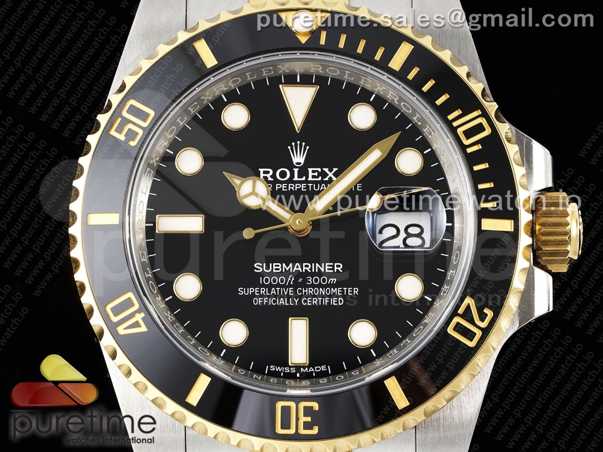 Submariner 116613 LN Black Ceramic AR+F 1:1 Best Edition 904L SS Case and Bracelet VR3135 - Image 2