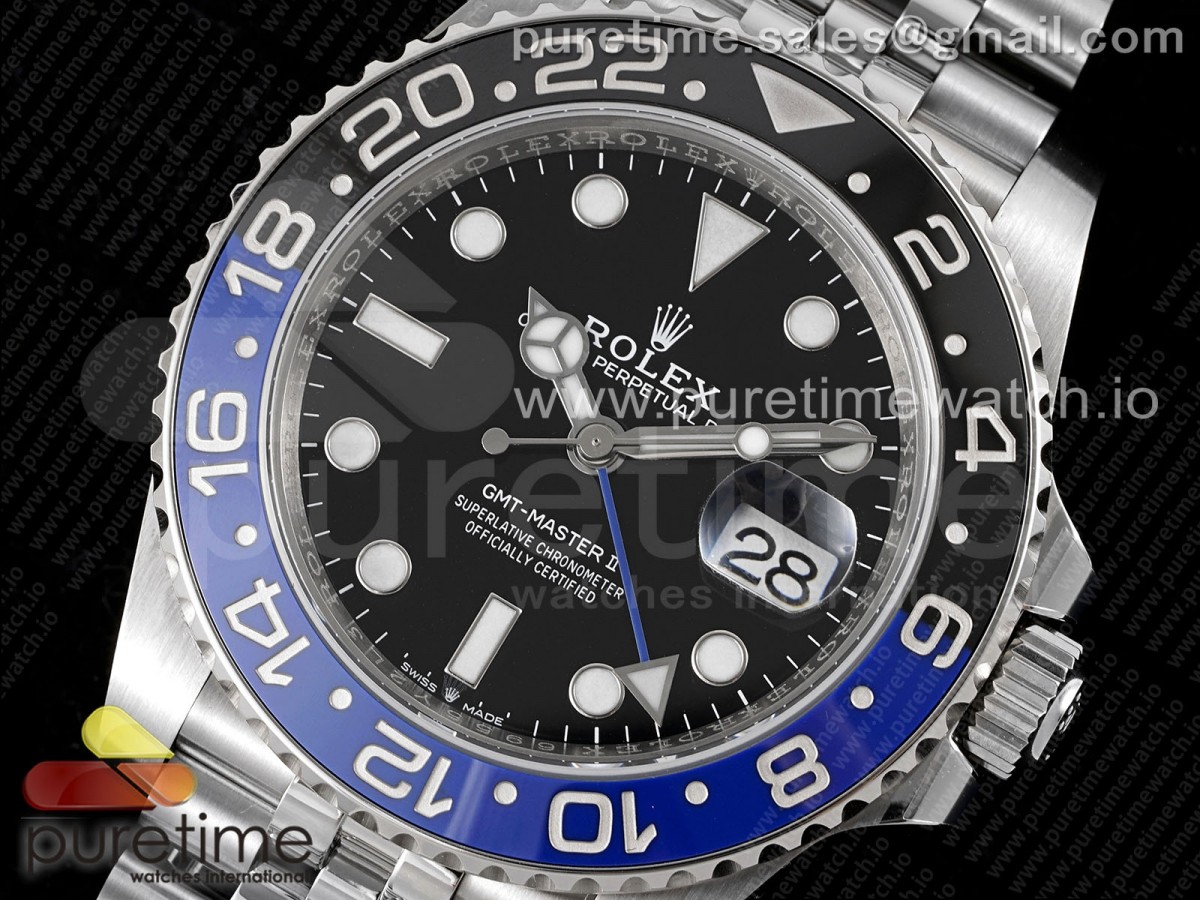 GMT-Master II 126710 BLNR Blue/Black Ceramic C+SF Best Edition on Jubilee Bracelet VR3285 CHS