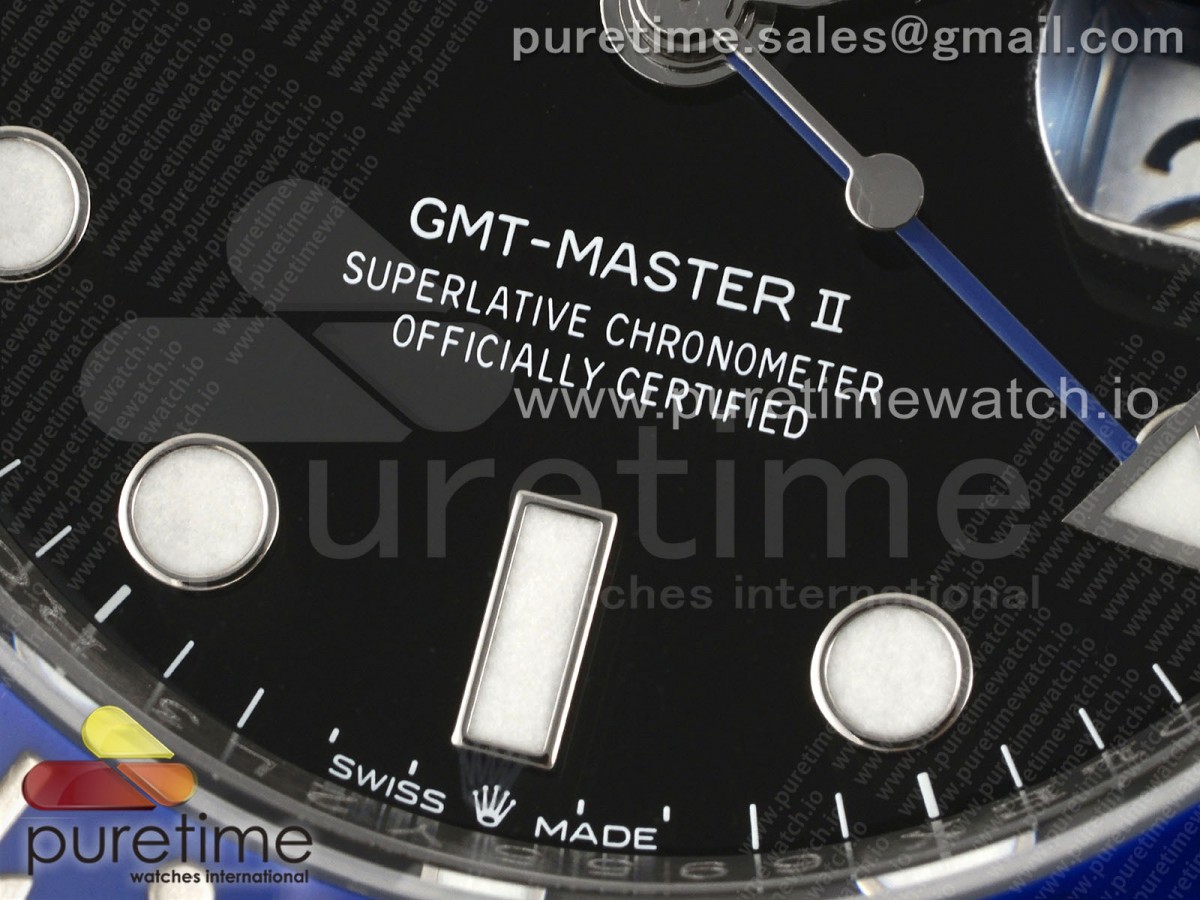 GMT-Master II 126710 BLNR Blue/Black Ceramic C+SF Best Edition on Jubilee Bracelet VR3285 CHS - Image 6