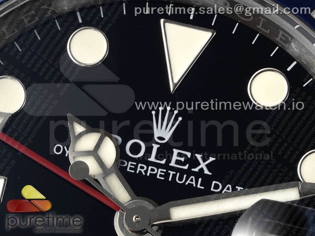 GMT Master II 126710 BLRO 904L SS Noob Best Edition Black Dial on Oyster Bracelet A3285 - Image 6