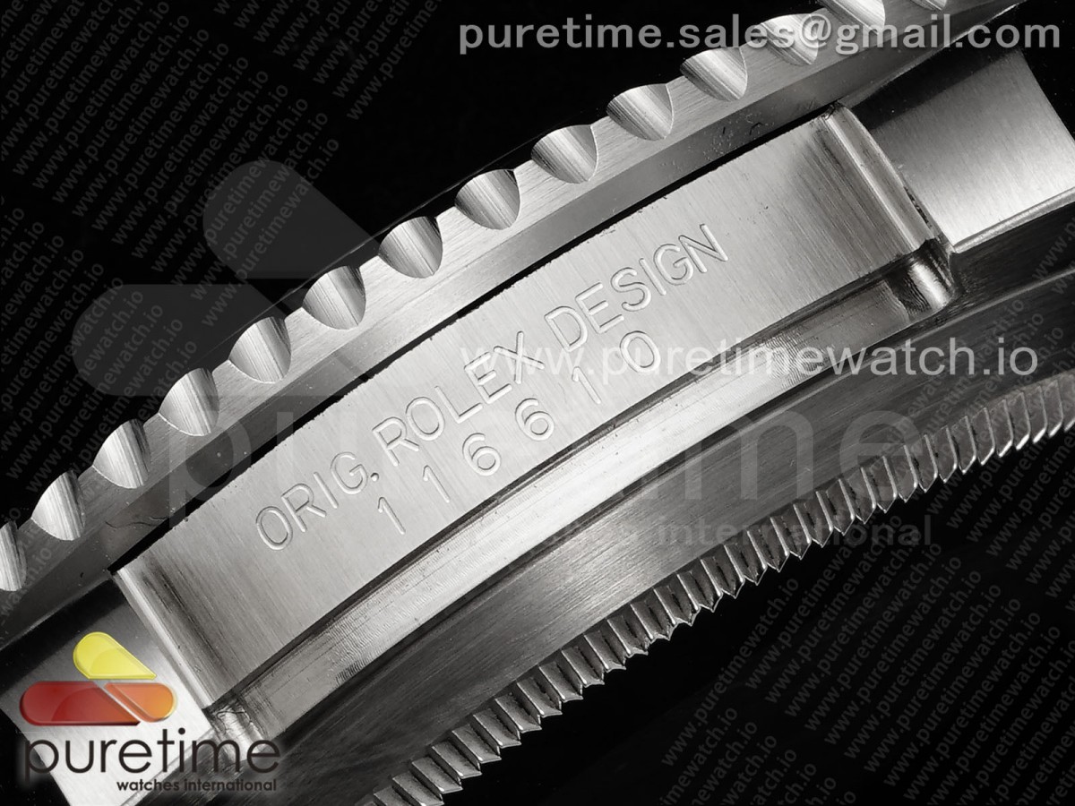 Submariner 40mm 116610 LV Grüne Keramik 904L Stahl RAF VR3135 – Bild 25
