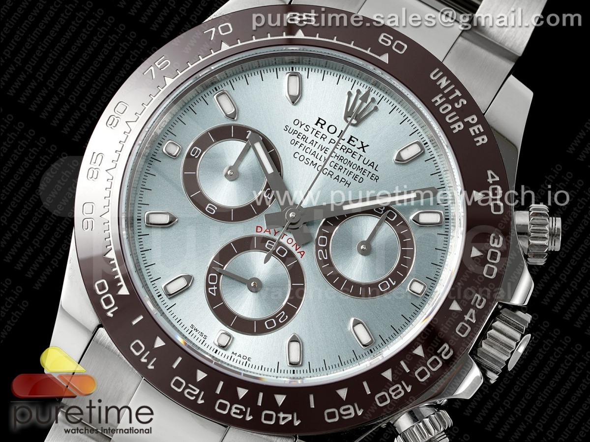 Daytona 116506 APSF 1:1 Best Edition Ice Blue Dial on SS Bracelet SH4130 - Image 19