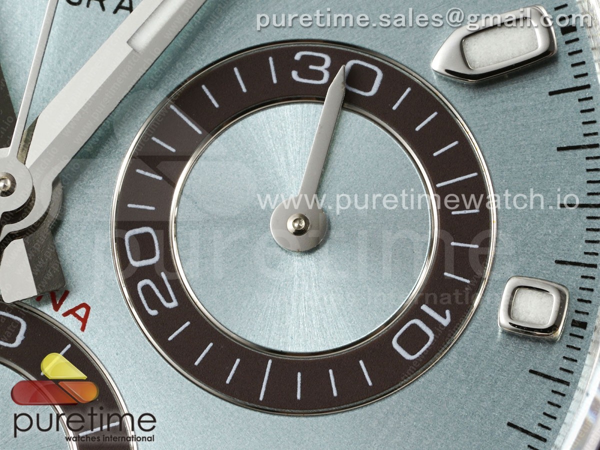 Daytona 116506 APSF 1:1 Best Edition Ice Blue Dial on SS Bracelet SH4130 - Image 17