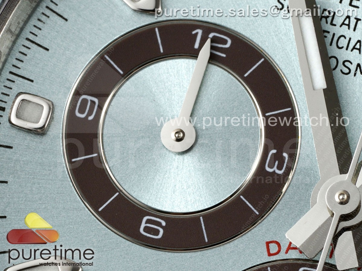 Daytona 116506 APSF 1:1 Best Edition Ice Blue Dial on SS Bracelet SH4130 - Image 15