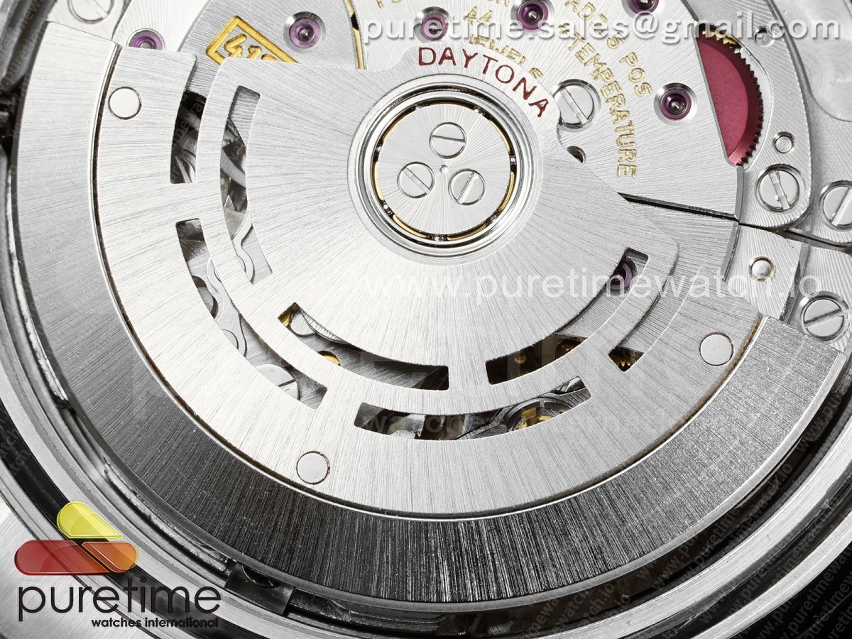 Daytona 116500 ZF 904L SS Gehäuse und Armband Schwarzes Zifferblatt SH4130 – Bild 10
