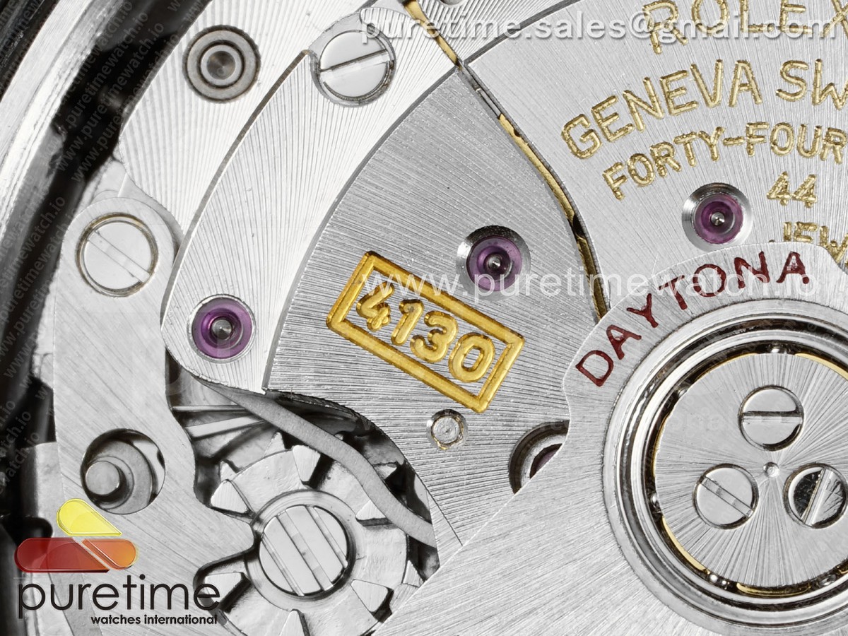 Daytona 116500 Clean Factory 1:1 Best Edition 904L SS Case and Bracelet White Dial SH4130 - Image 31