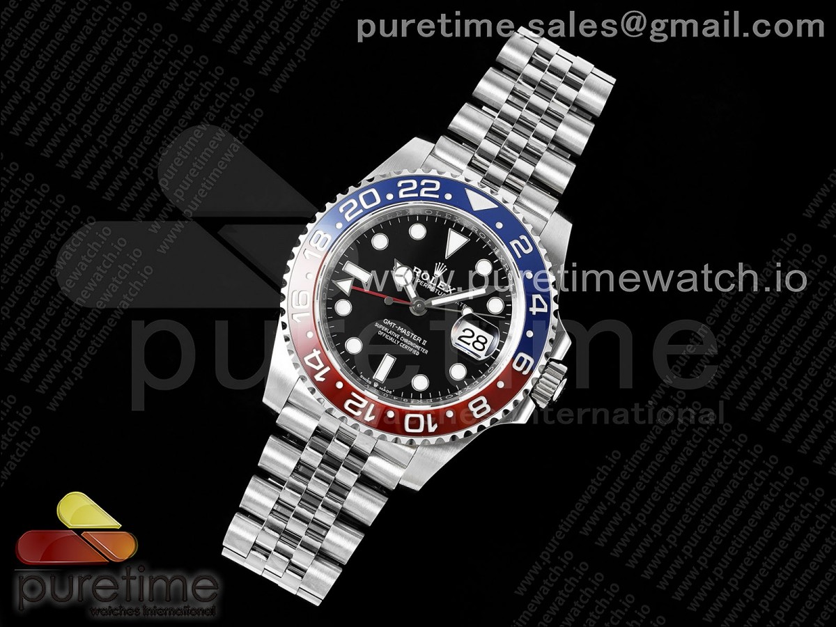 GMT-Master II Pepsi 126710 BLRO 904L Steel VSF 1:1 Best Edition VR3285 (Correct Hand Stack) - Image 18