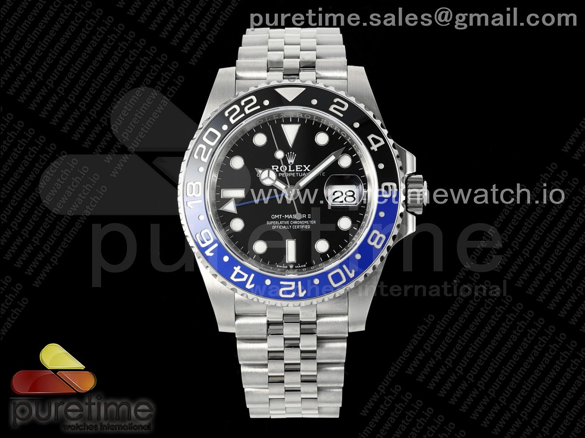 GMT-Master II Batman 126710 BLNR 904L Acero VSF VR3285 (apilado de mano correcto) - Imagen 3
