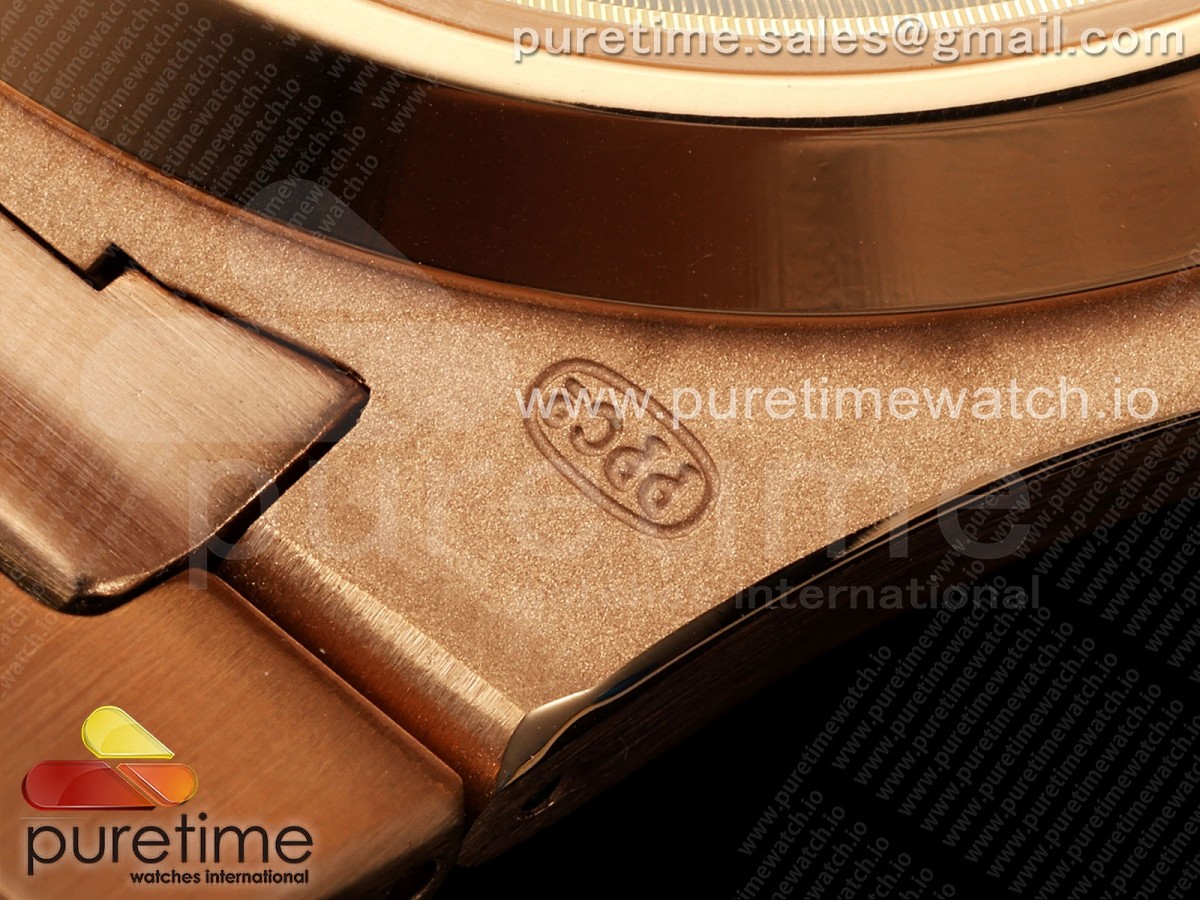 Nautilus 7118 Ladies RG Orange Diamonds PPF 1:1 Best Edition RG Dial on RG Bracelet 324CS - Image 25