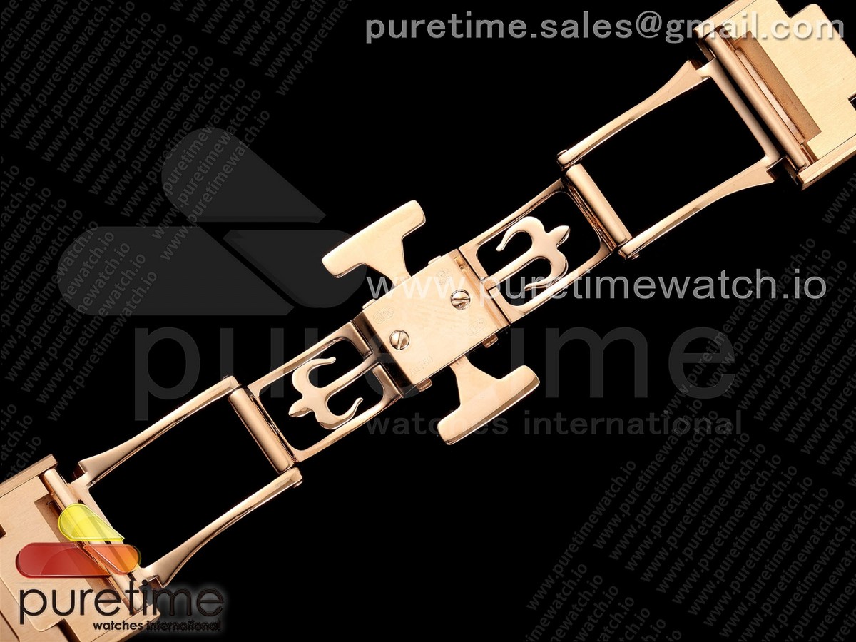 Nautilus 7118 Ladies RG Orange Diamonds PPF 1:1 Best Edition RG Dial on RG Bracelet 324CS - Image 17