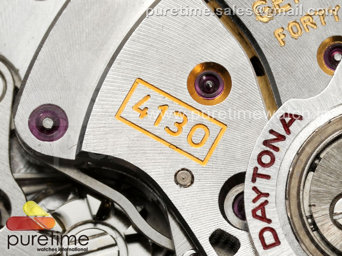 Daytona 116506 Clean 1:1 Best Edition Ice Blue Dial Arabic Markers on SS Bracelet SA4130 V2 - Image 32