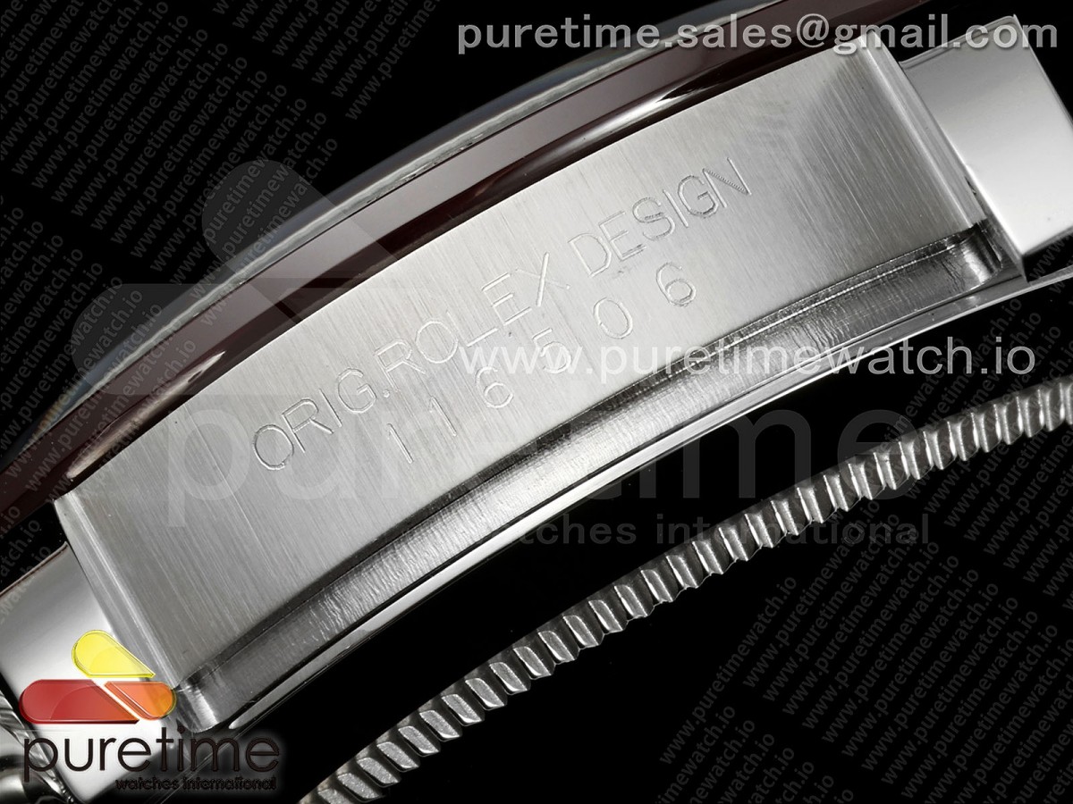 Daytona 116506 Clean 1:1 Best Edition Ice Blue Dial Arabic Markers on SS Bracelet SA4130 V2 - Image 30