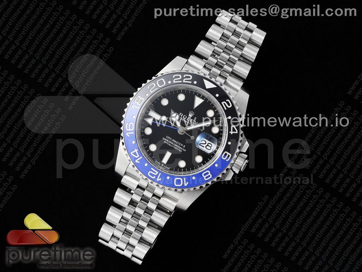 GMT Master II 126710 BLNR 904L SS APSF 1:1 Best Edition on Jubilee Bracelet VR3285 CHS - Image 18