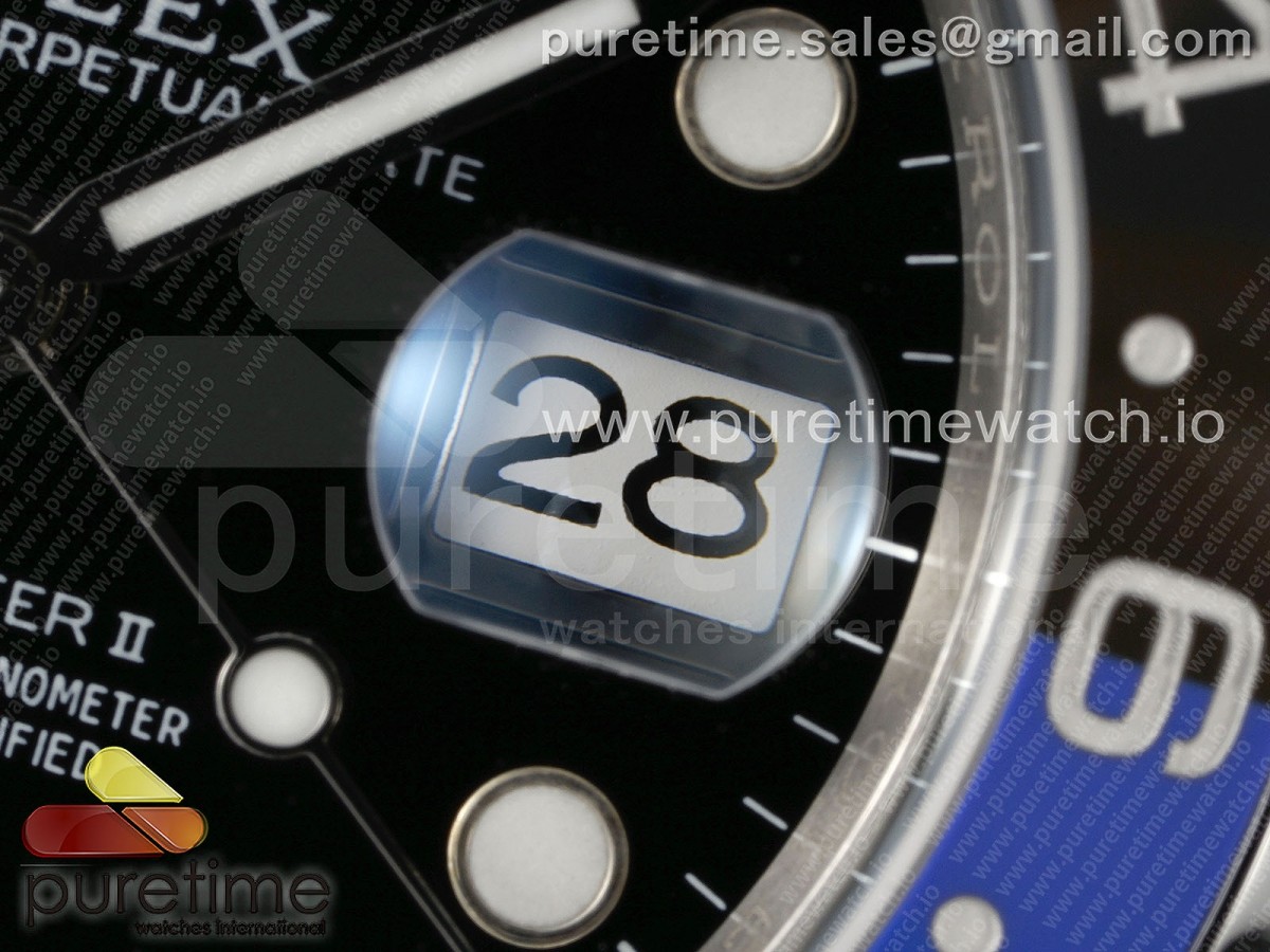 GMT Master II 126710 BLNR 904L SS APSF 1:1 Best Edition on Jubilee Bracelet VR3285 CHS - Image 6