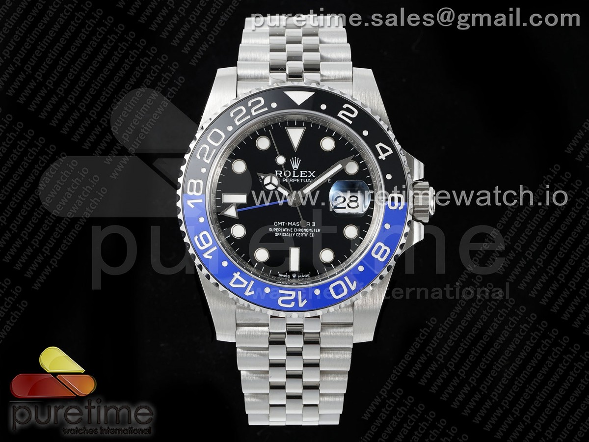 GMT Master II 126710 BLNR 904L SS APSF 1:1 Best Edition on Jubilee Bracelet VR3285 CHS - Image 3