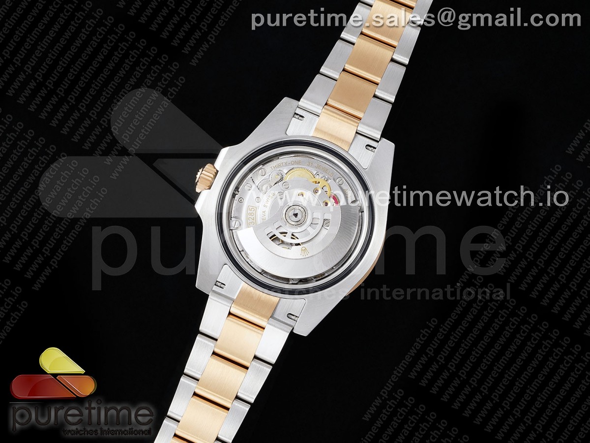 GMT Master II 126715 CHNR 904L SS APSF 1:1 Best Edition on Oyster Bracelet VR3285 CHS - Image 32